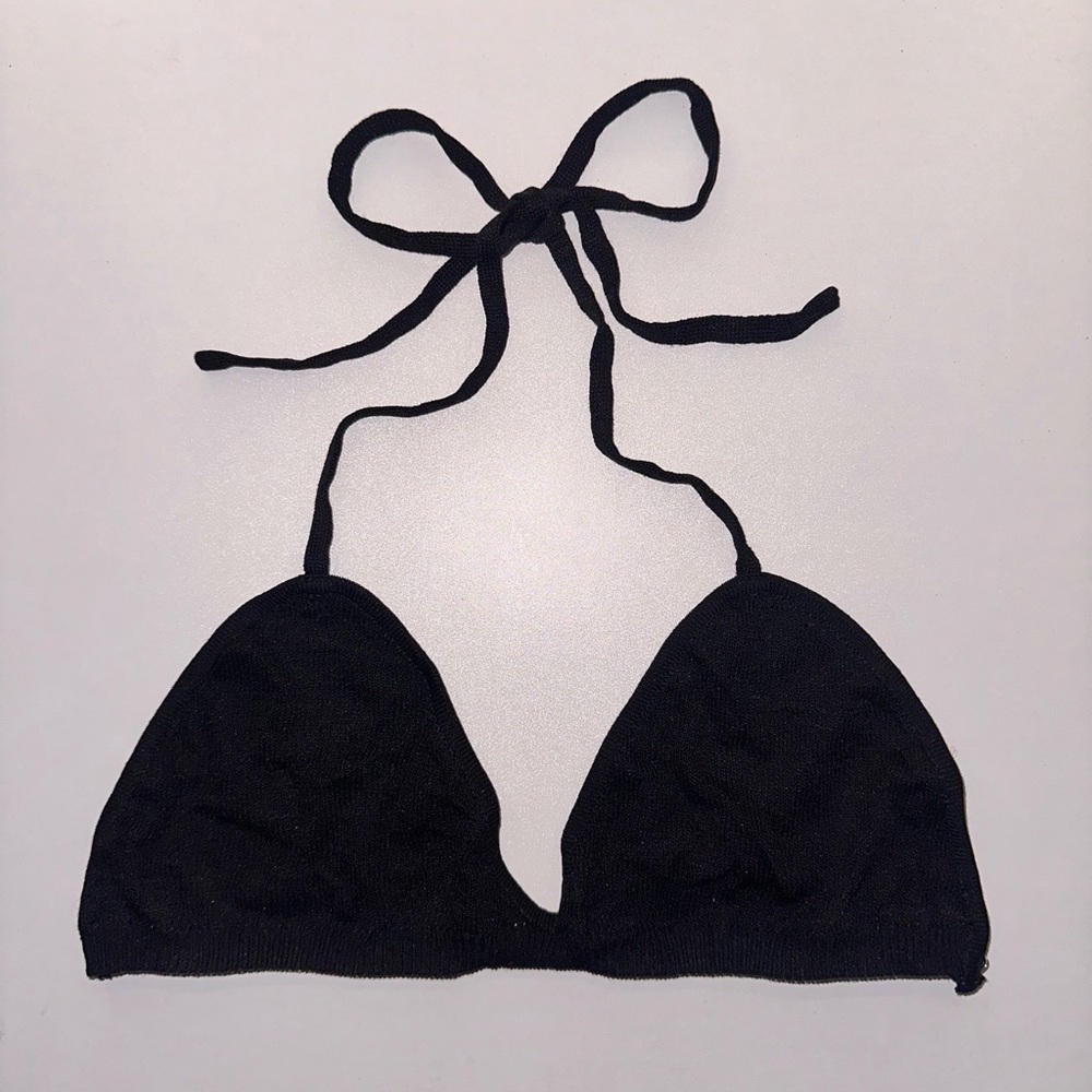 knit bra | white fox
